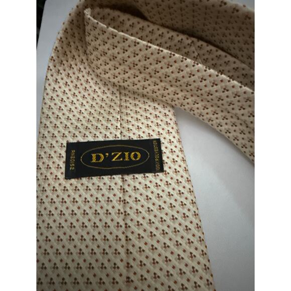 D’ZIO, Vintage Men’s Tie, 53.5 in - Picture 3 of 3